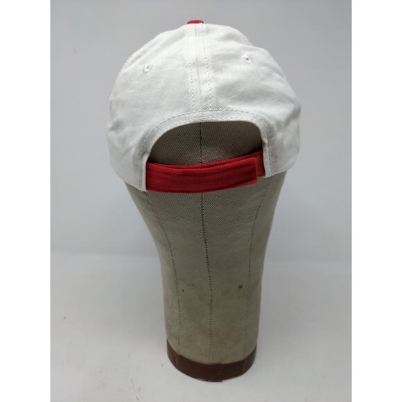 FLW Major League Fishing Strapback Hat Red & White Embroidered Logo SEE DESC - Picture 6 of 9